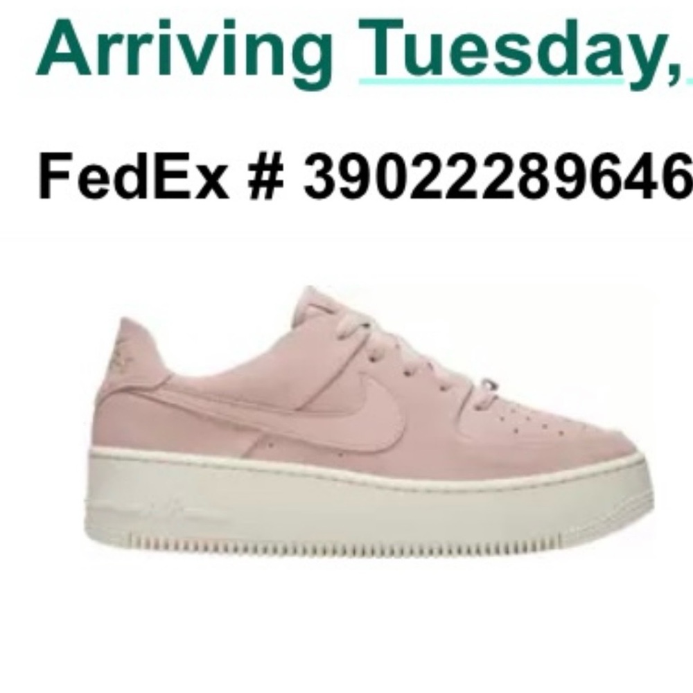 Nike Women Blush Suede Sneakers